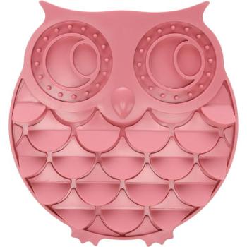 Flamingo szilikonos lick pad kutyáknak és macskáknak - rózsaszín bagoly 1 db