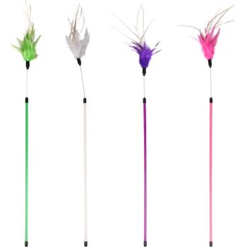 Flamingo tollas pálca macskajáték (75 cm) 1 db kép