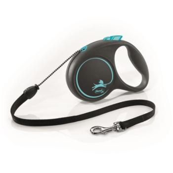 Flexi Black Design zsinóros M 5 m 20 kg kék kép
