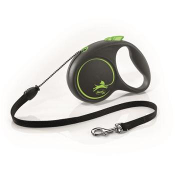 Flexi Black Design zsinóros M 5 m 20 kg zöld kép