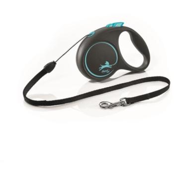 Flexi Black Design zsinóros S 5 m 12 kg kék kép