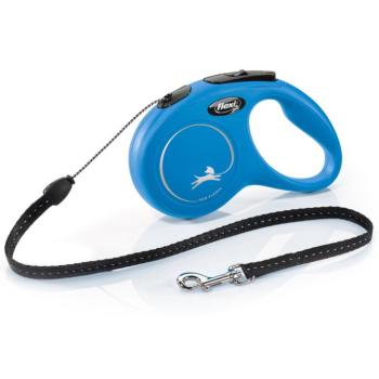 flexi Classic kötélpóráz kutyáknak, kék, S méret, 5m, max. 12kg kép