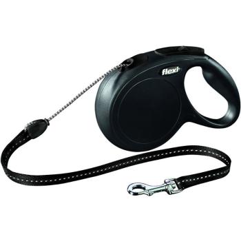 Póráz Flexi Classic Új kábel M fekete 8m kép