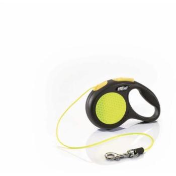 Flexi New Neon zsinóros XS 3 m 8 kg sárga kép