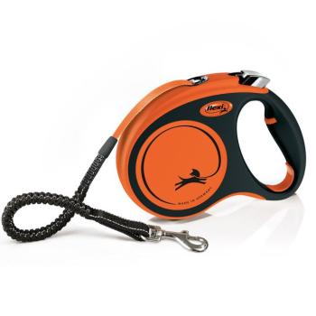 flexi Xtreme szalagpóráz kutyáknak, narancssárga, 5 m- M: 35 kg testsúlyig kép