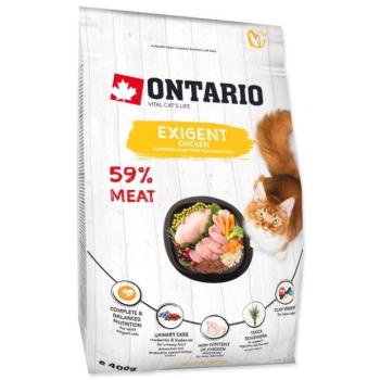 Food Ontario Cat Exigent 0,4 kg kép