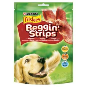 Friskies Beggin' Strips Bacon ízesítésű kutya jutalomfalat 120g kép