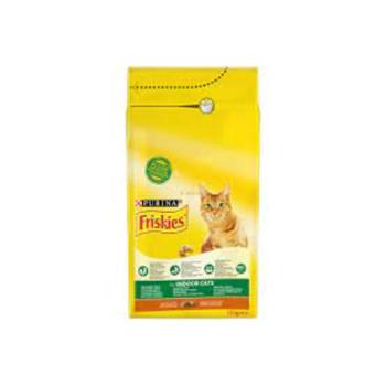 Friskies Indoor Csirkével és hozzáadott kerti zöldségekkel száraz macskaeledel 1,5 kg kép