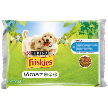 Friskies Junior Chicken & Carrot 4x100 g kép