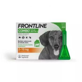 Frontline combo kutya S /2-10 kg/ 3x kép