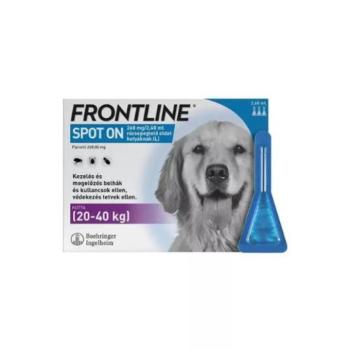 Frontline spot on kutya L /20-40 kg/ 3x kép