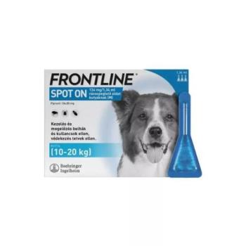 Frontline spot on kutya M /10-20 kg/ 3x kép