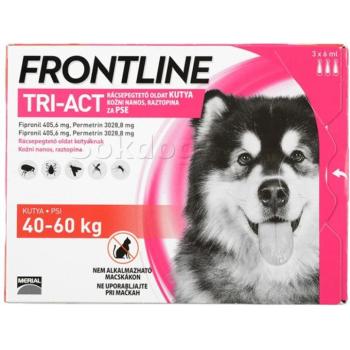 Frontline Tri-Act 40-60 kg 3x6 ml kép