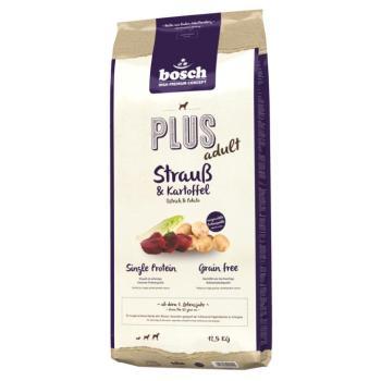 Gazdaságos csomag: 2 x 12,5 kg bosch Plus mix - Strucc + burgonya / pisztráng + burgonya kép
