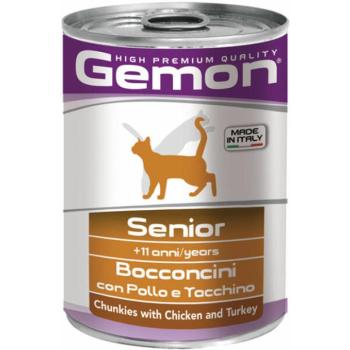 Gemon Senior chicken & turkey 415 g kép