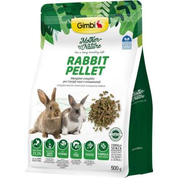 Gimbi Mother Nature Rabbit Pelllet - állateledel nyulak számára 500 g kép