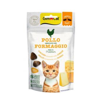 GimCat Crunchy Snack jutalomfalat - csirke, sajt 50 g kép