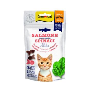 GimCat Crunchy Snack jutalomfalat - lazac, spenót 50 g kép