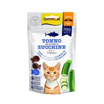 GimCat Crunchy Snack jutalomfalat - tonhal, cukkini 50 g