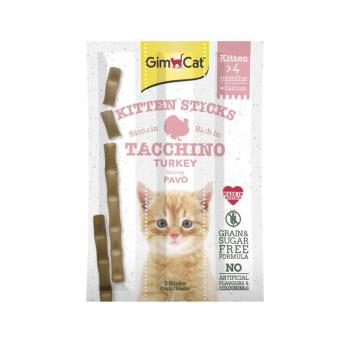 GimCat Kitten Sticks pulyka és kalcium 3 db kép