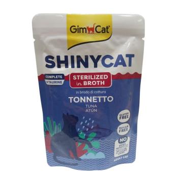 GimCat Shinycat nedves eledel ivartalanított macskáknak - tonhal 70 g kép