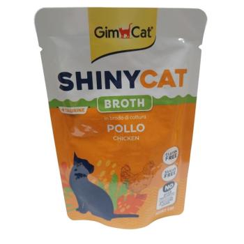 GimCat Shinycat nedves eledel macskáknak - csirke 70 g kép