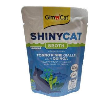 GimCat Shinycat nedves eledel macskáknak - tonhal, kinoa 70 g