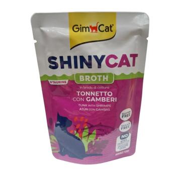 GimCat Shinycat nedves eledel macskáknak - tonhal, rák 70 g kép