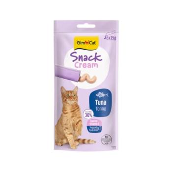 GimCat Snack Cream jutalomfalat macskáknak - tonhal 6 x 15 g kép