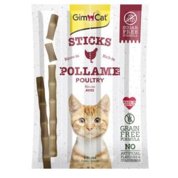 GimCat Sticks jutalomfalat - baromfi 10 db