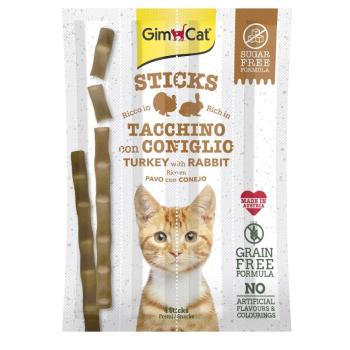 GimCat Sticks pulyka és nyúl 4 db kép