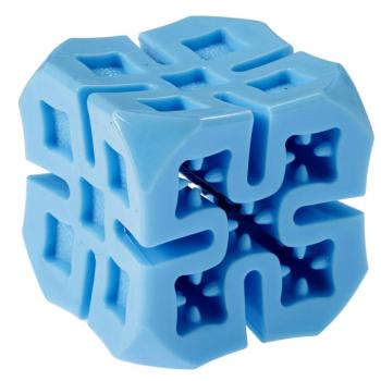 GimDog Crazy Cube - interaktív gumikockák kutyáknak Kék kép