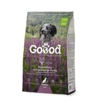 Goood Senior Freilandhuhn & Nachhaltige Forelle - csirkés és pisztrángos száraz táp 10 kg kép