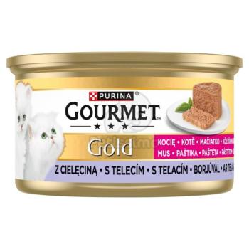 Gourmet Gold Kitten pástétom - borjú 85 g kép