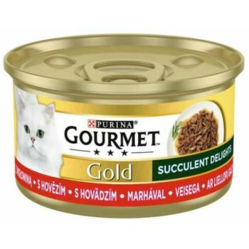 Gourmet Gold Succulent Delights beef 85 g kép