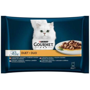 Gourmet Perle Duo 3+1 4x85 g kép