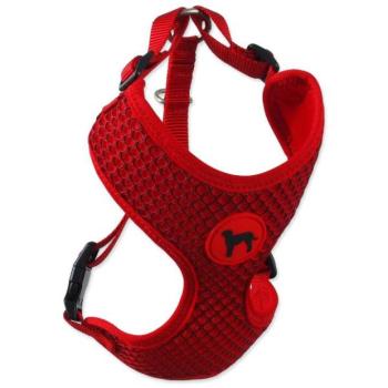 Hám Active Dog Mellow S piros 1,5x35-47cm kép