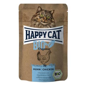 Happy Cat Bio Organic alutasakos eledel - Baromfi 6 x 85 g kép