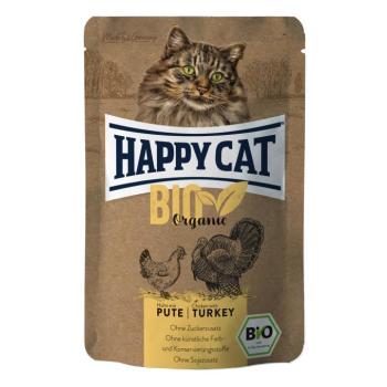 Happy Cat Bio Organic alutasakos eledel - Baromfi és pulyka 12 x 85 g kép