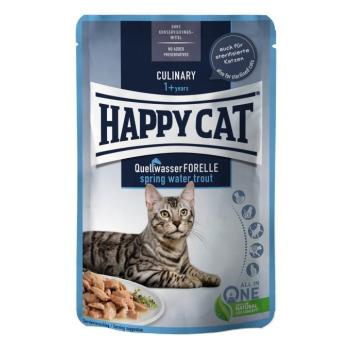 Happy Cat Culinary Quellwasser Forelle alutasakos eledel - Pisztráng 20 x 85 g kép