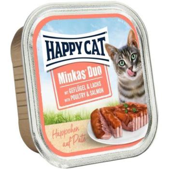 Happy Cat Duo poultry & salmon 100 g kép