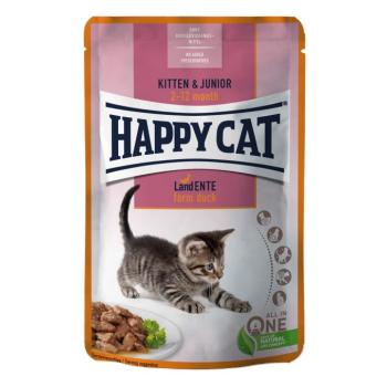 Happy Cat Kitten & Junior Land Ente alutasakos eledel - Kacsa 20 x 85 g kép