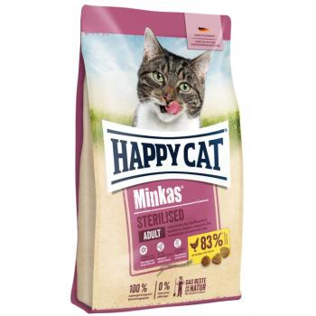 Happy Cat Minkas Sterilised - baromfi 2 x 10 kg kép