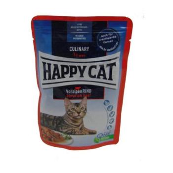 Happy Cat Pouch Szósz Culinary Marha 85g kép