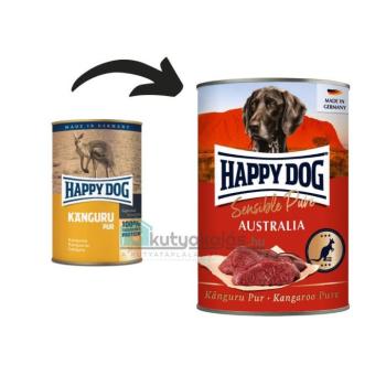 Happy Dog Australia Pur - Kenguruhúsos konzerv 6 x 400g kép