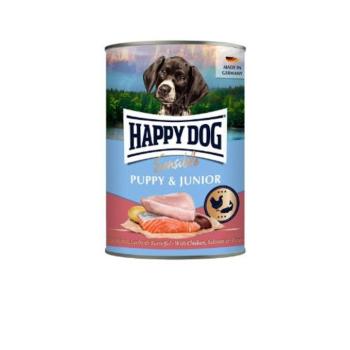 Happy Dog Puppy Junior (Lazac) konzerv 400g kép