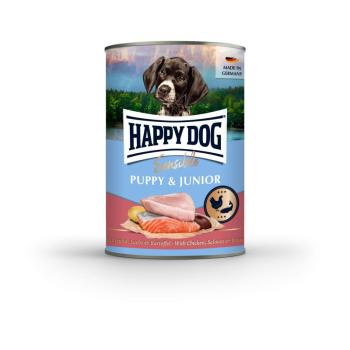 Happy Dog Supreme Sensible Puppy & Junior konzerv - csirke, lazac és burgonya 400 g kép