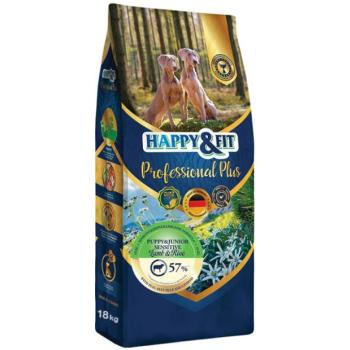 Happy&Fit Professional Plus Puppy&Junior Sensitive Lamb&Rice 18 kg kép