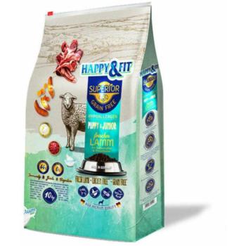 Happy&Fit Superior GF Hypo Puppy & Junior Lamb Cranberry 10 kg kép