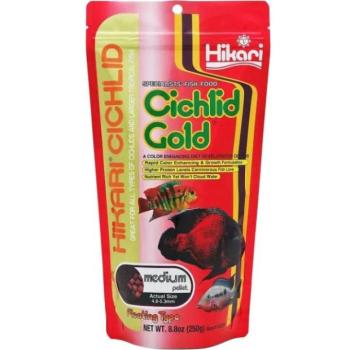 HIKARI Cichlid Gold Közepes 250 g kép